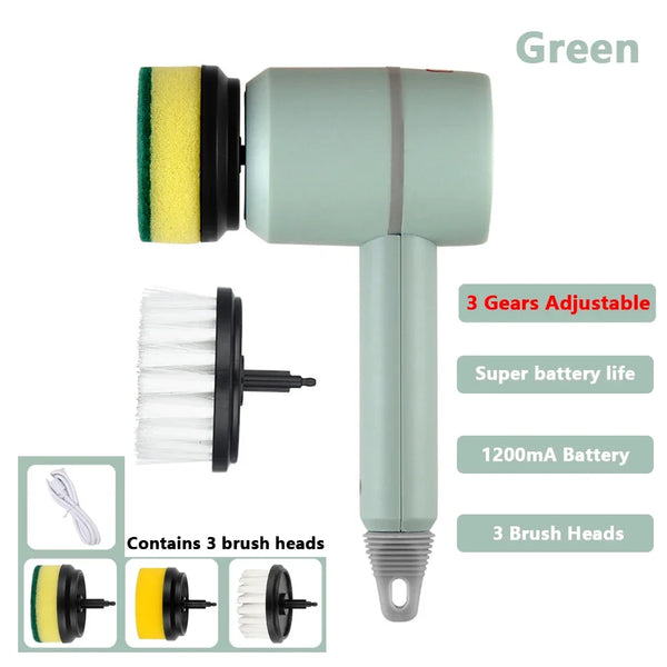 SparkScrub Power Rotating Kitchen Brush