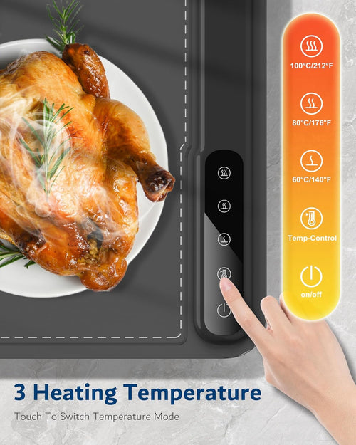 Rapid Rollable Food Warmer